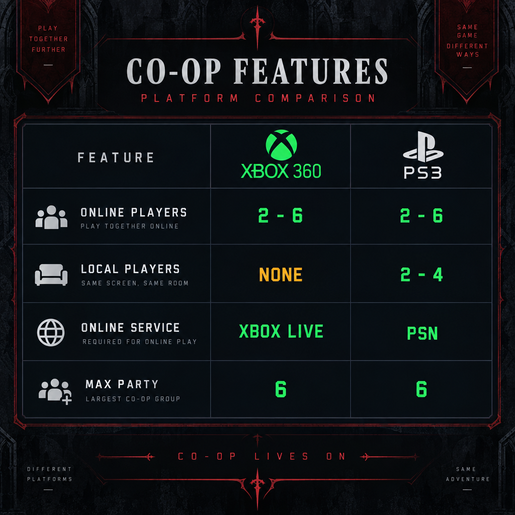 Co-op Platform Comparison Chart