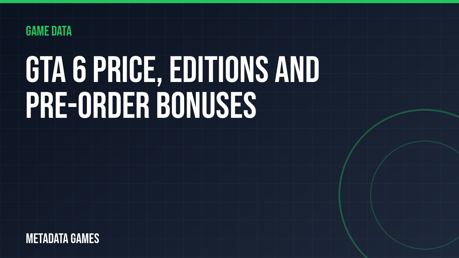 GTA 6 price, editions and pre-order bonuses