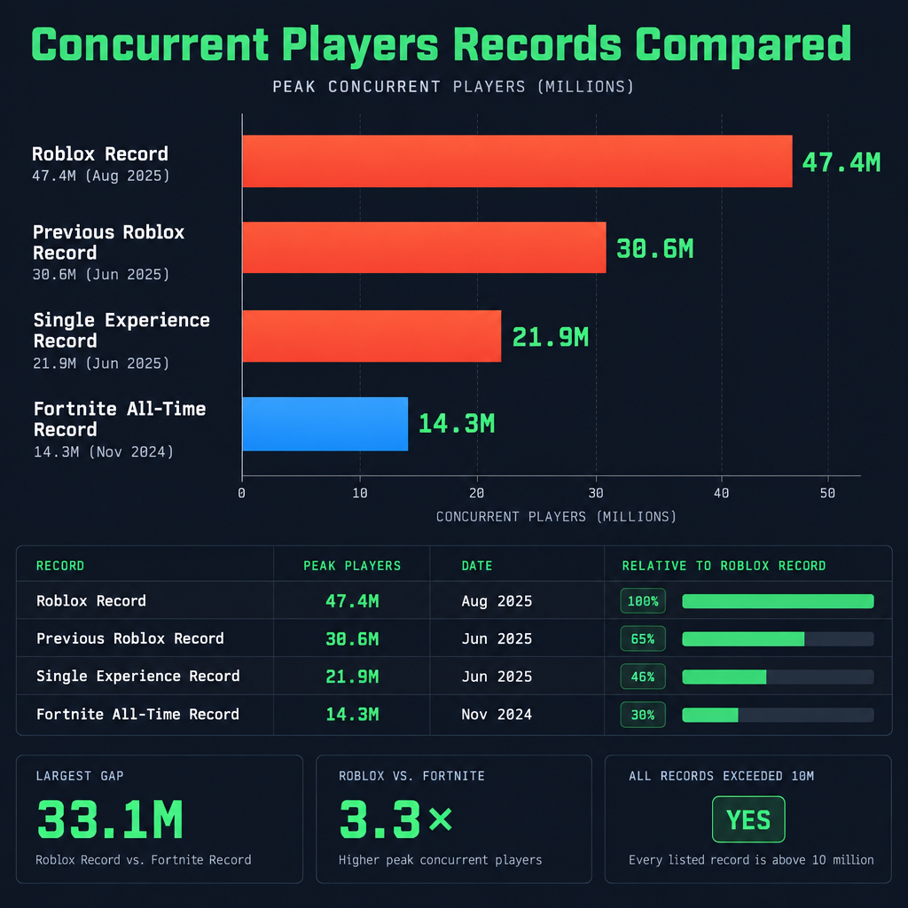 Concurrent Players Milestones