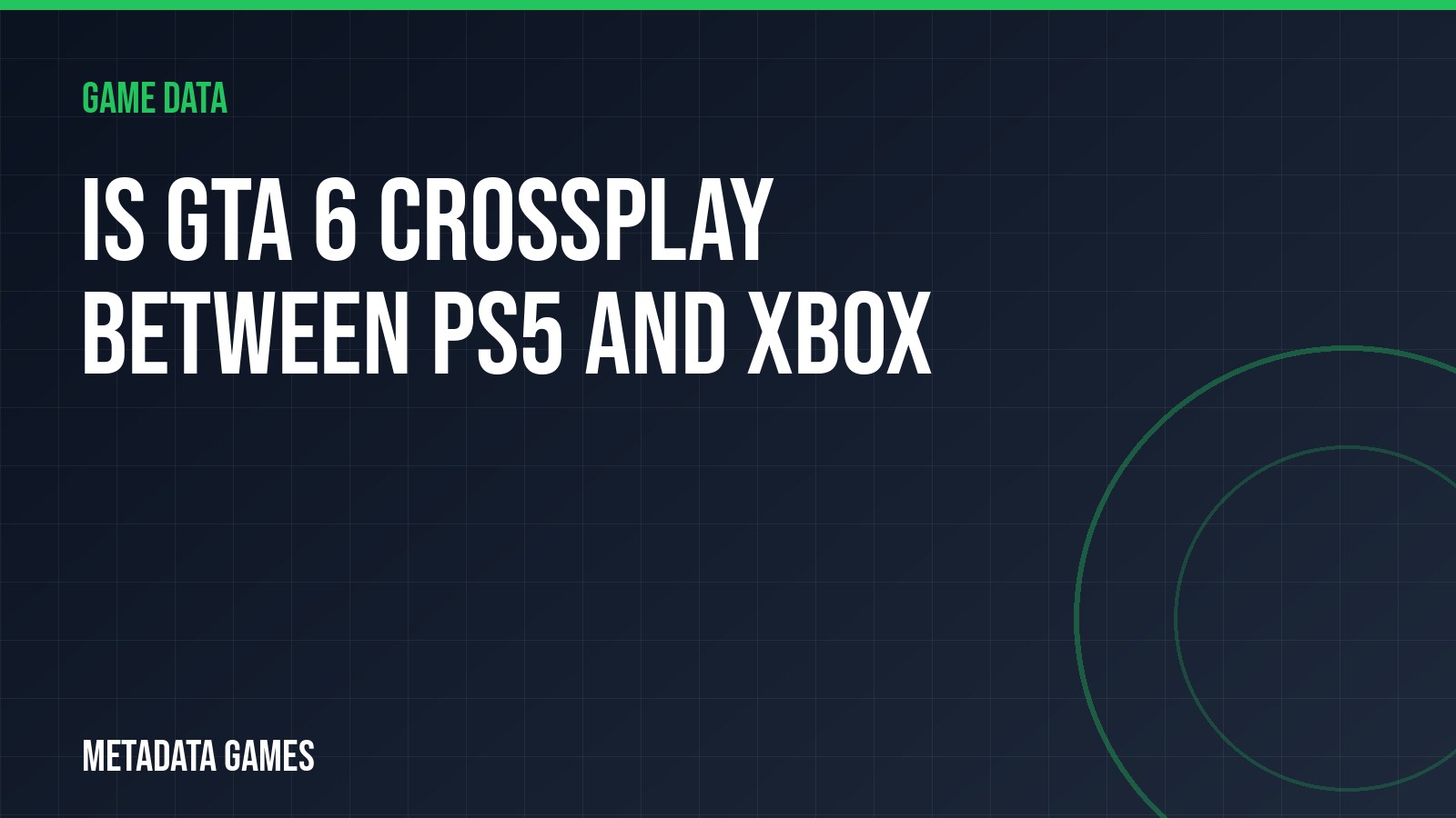 Is GTA 6 crossplay between PS5 and Xbox