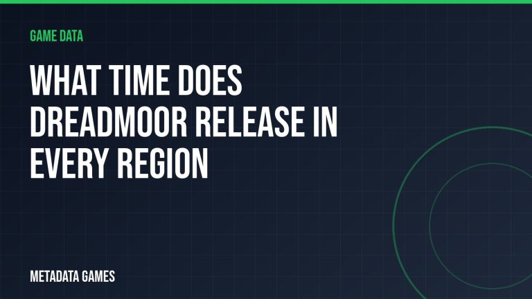 What time does DREADMOOR release in every region