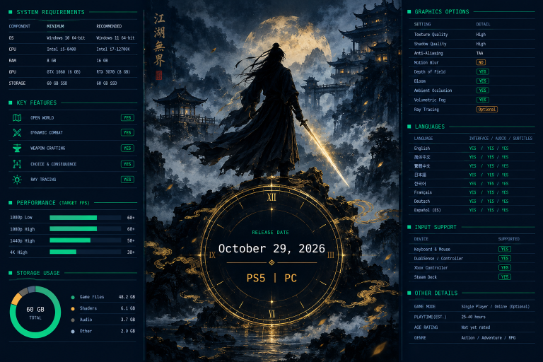 Phantom Blade Zero Release Hero