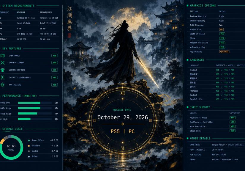 Phantom Blade Zero Release Hero